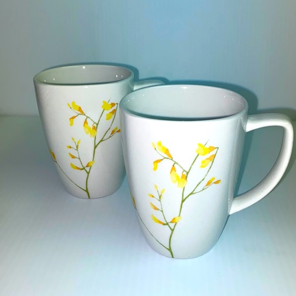 Corelle Dining Set Of 2 Corelle Coordinates Porcelain Coffee Mugs